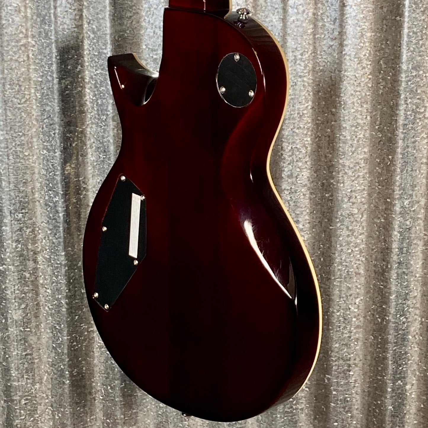 ESP LTD EC-256 Flame Dark Brown Sunburst Guitar LEC256FMDBSB #2431 Used