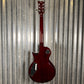 ESP LTD EC-256 Flame Dark Brown Sunburst Guitar LEC256FMDBSB #2431 Used
