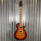 ESP LTD EC-256 Flame Dark Brown Sunburst Guitar LEC256FMDBSB #2431 Used