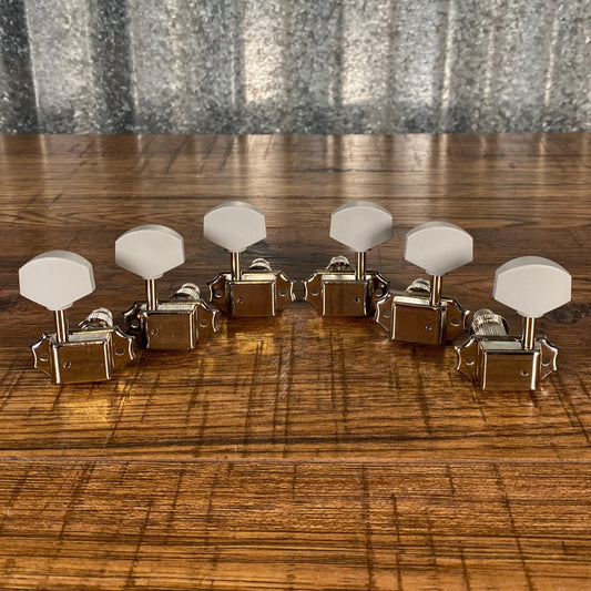 PRS Paul Reed Smith Silver Sky Vintage Style Locking Tuning Machines Tuners Set Nickel