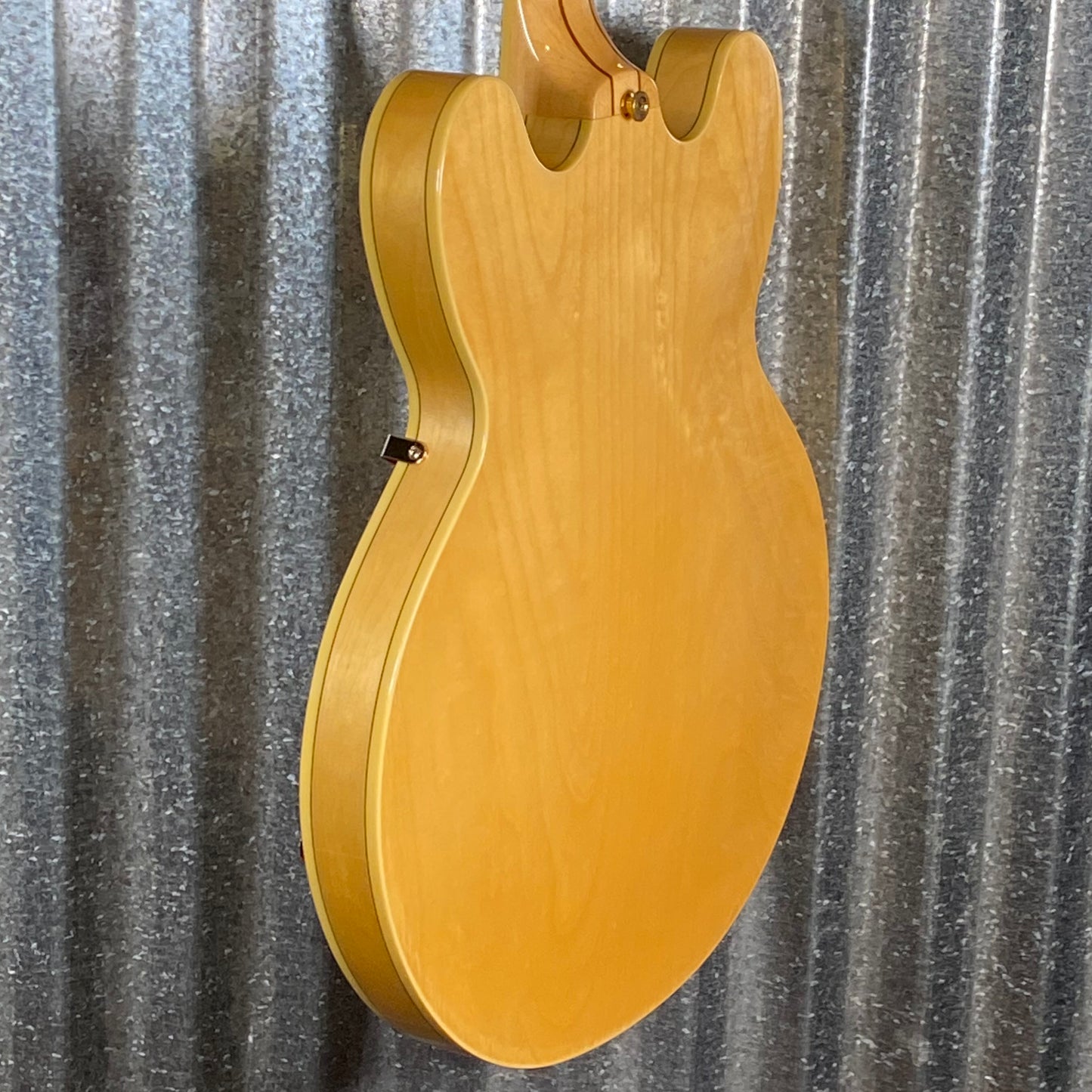 Epiphone Sheraton II Natural Semi Hollow Body Guitar & Case 2014 #0502 Used