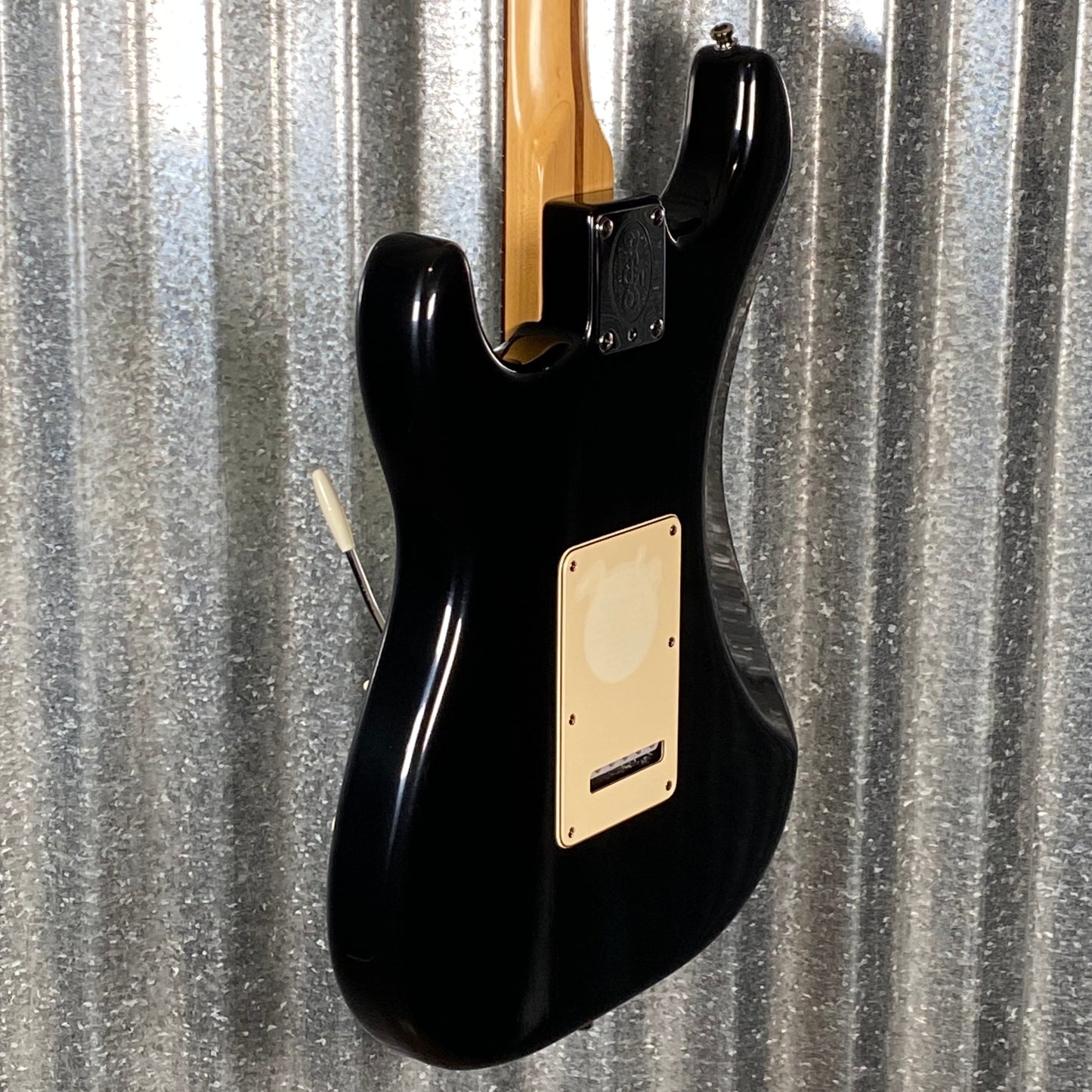 Fender American Standard Stratocaster Guitar Lace Sensor Pickups Black & Case 2003 #7568 Used