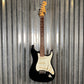 Fender American Standard Stratocaster Guitar Lace Sensor Pickups Black & Case 2003 #7568 Used