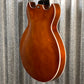 Westcreek Guitars 333 Semi Hollow Body Double Cutaway Amber Brown #0165 Used