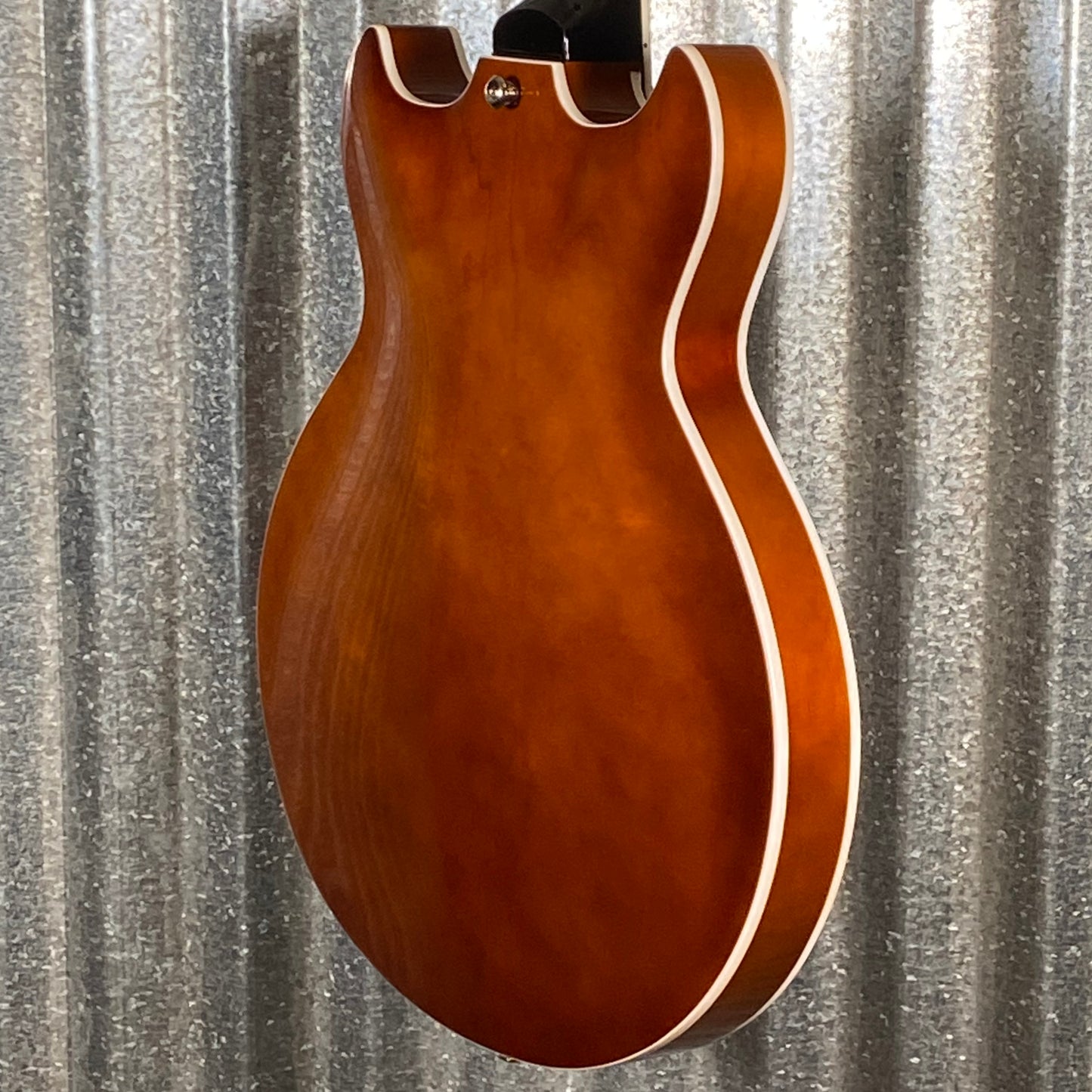 Westcreek Guitars 333 Semi Hollow Body Double Cutaway Amber Brown #0165 Used