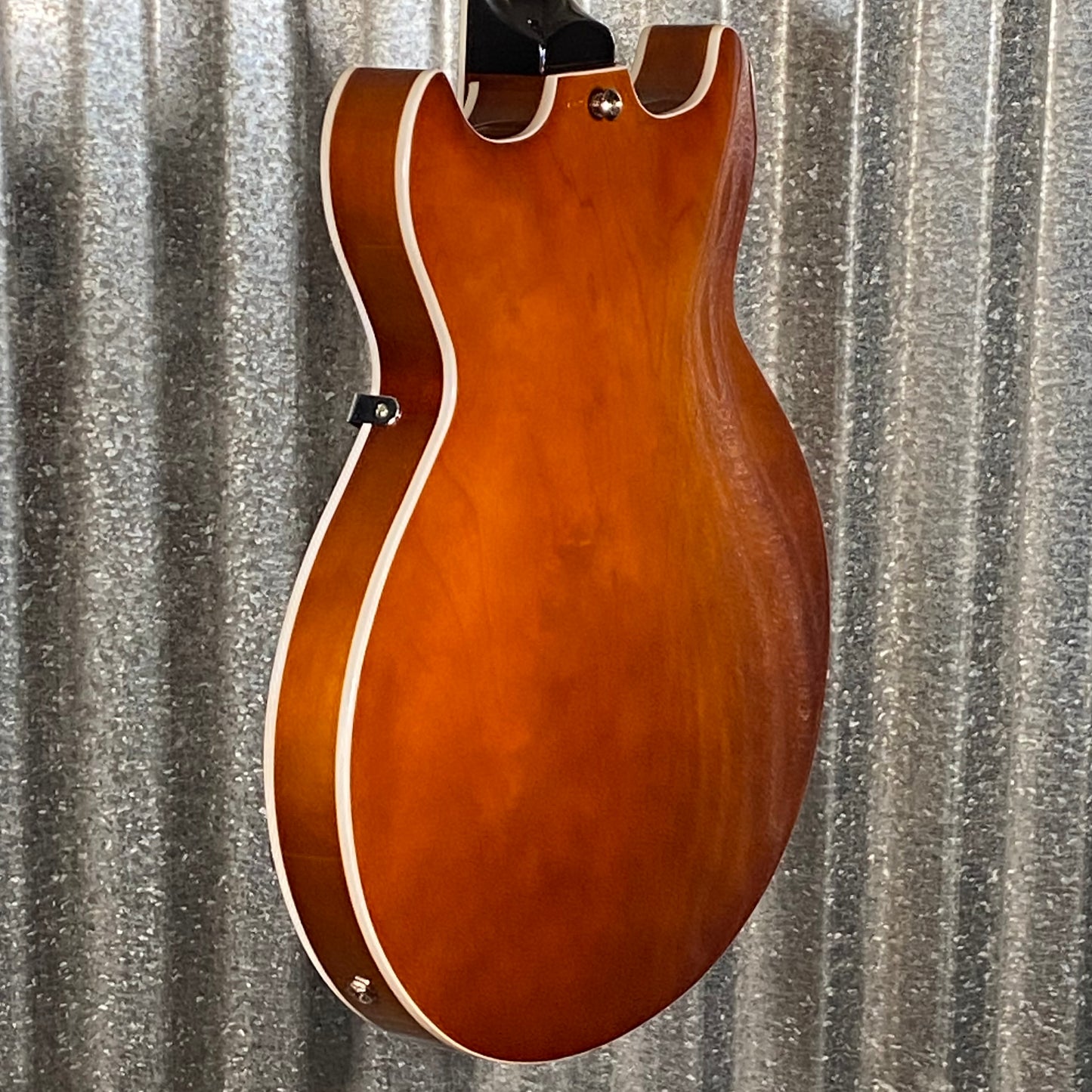 Westcreek Guitars 333 Semi Hollow Body Double Cutaway Amber Brown #0165 Used