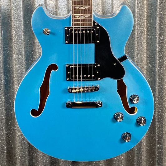 Westcreek Guitars 333 Semi Hollow Body Double Cutaway Blue #0188 Used