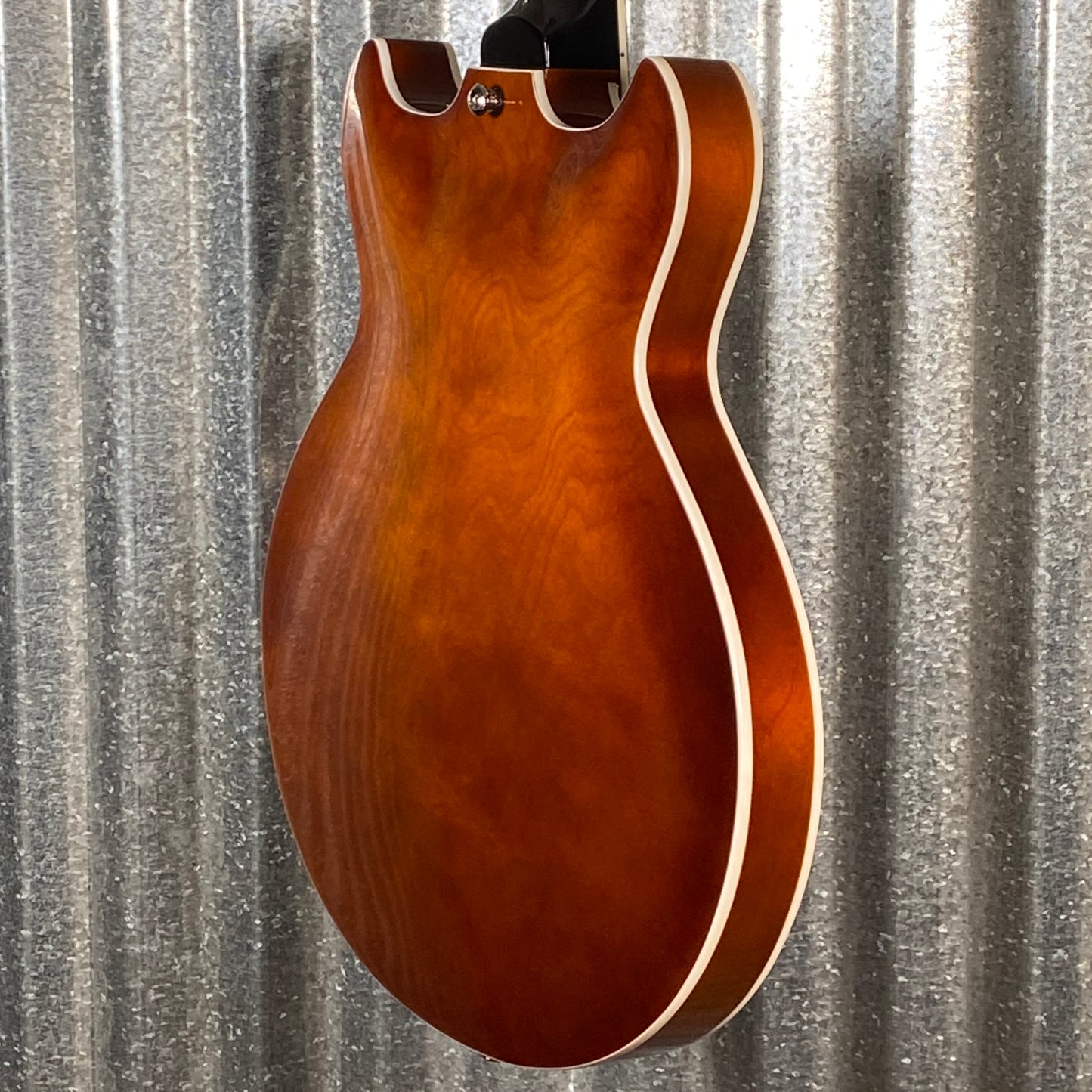 Westcreek Guitars 333 Semi Hollow Body Double Cutaway Amber Brown #0164 Used