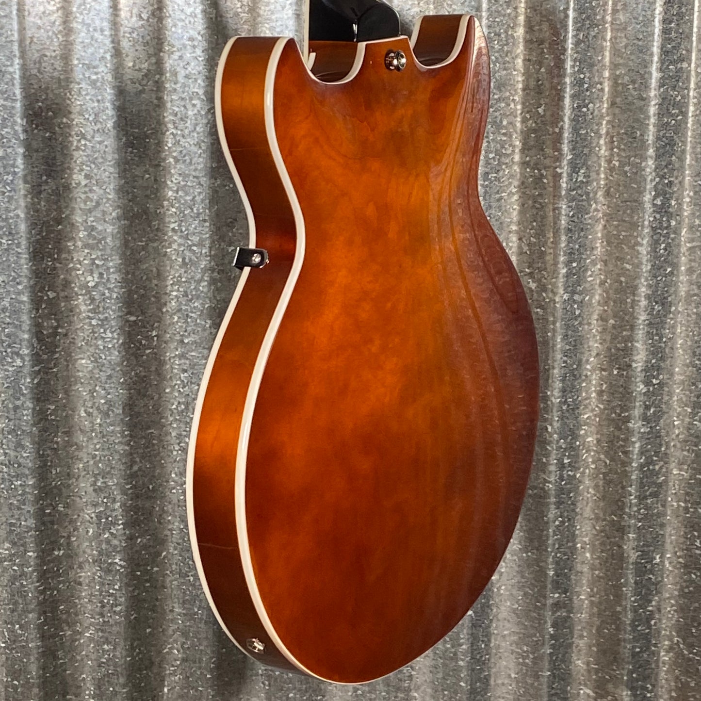Westcreek Guitars 333 Semi Hollow Body Double Cutaway Amber Brown #0164 Used