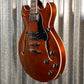 Westcreek Guitars 333 Semi Hollow Body Double Cutaway Amber Brown #0164 Used