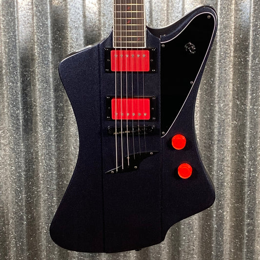 Westcreek Guitars Mirage T Bird Style Dual Humbucker Guitar Black #0132 Used