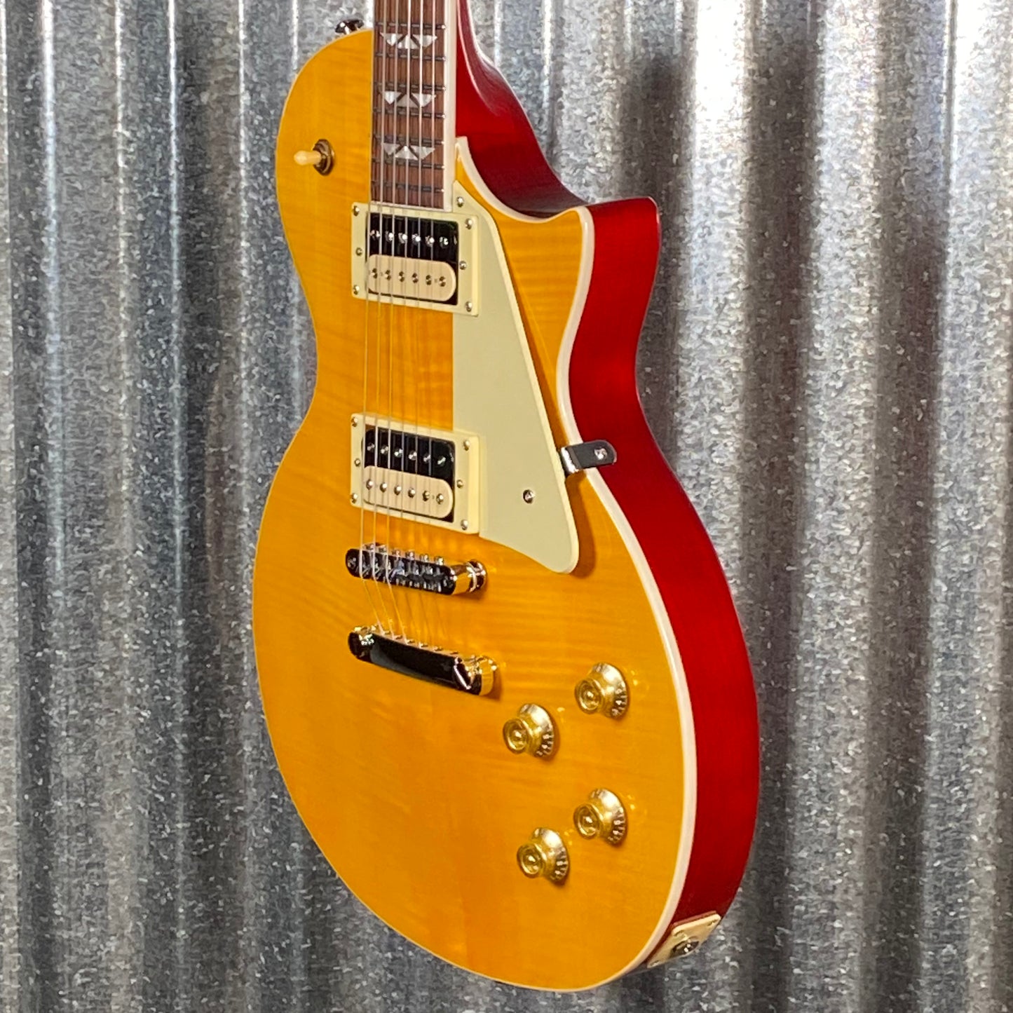 Westcreek Guitars Underdog LP Lemonburst Guitar #0046 Used