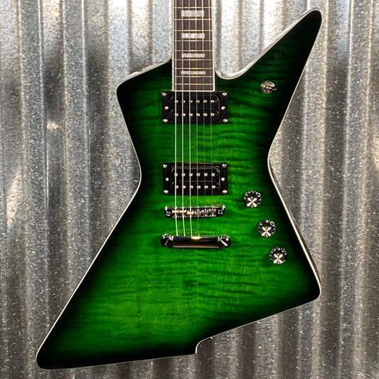 Westcreek Guitars Revenge Explorer Style Transparent Green #0169 Used