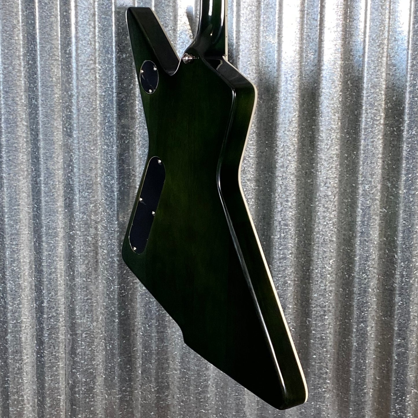 Westcreek Guitars Revenge Explorer Style Transparent Green #0012 Used