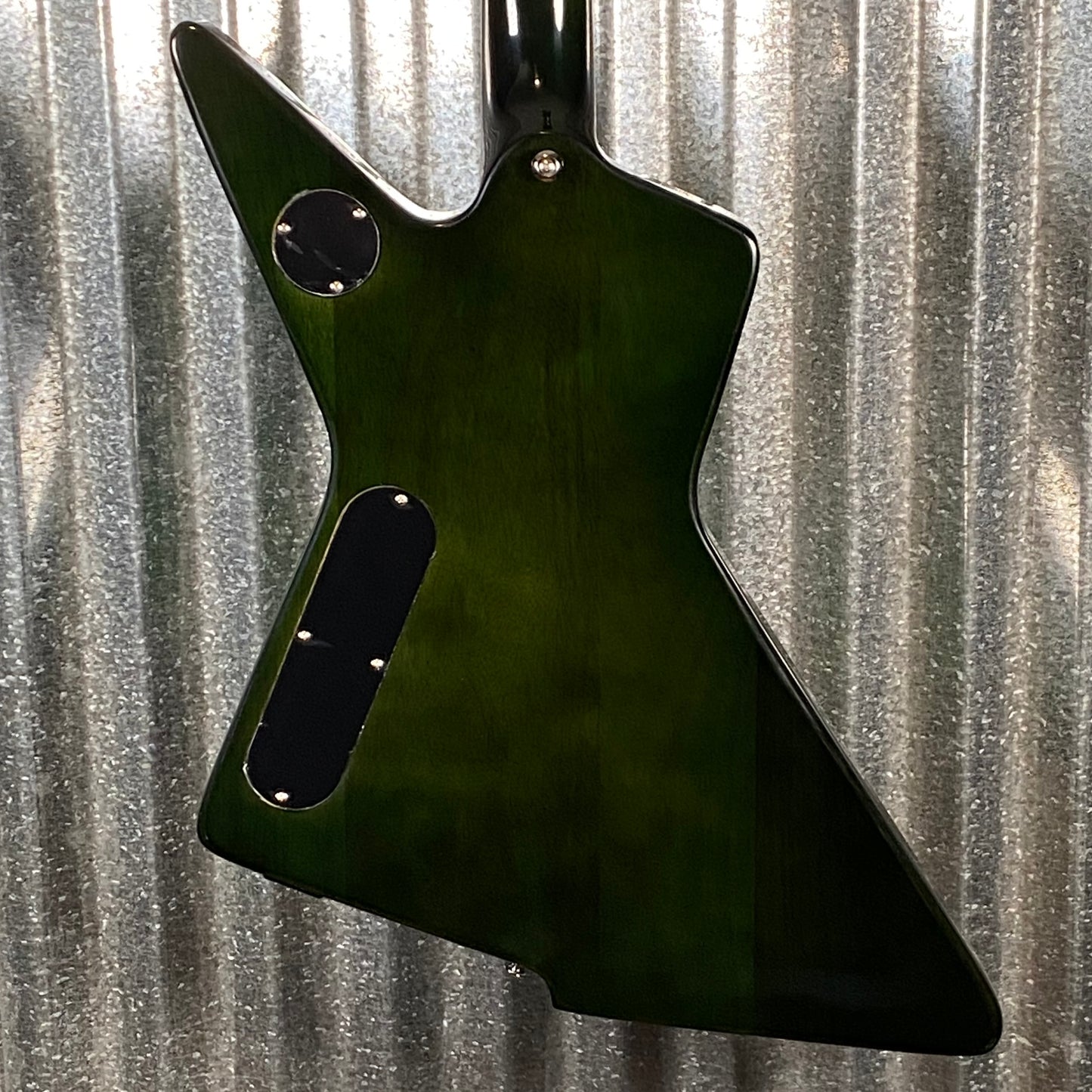 Westcreek Guitars Revenge Explorer Style Transparent Green #0012 Used