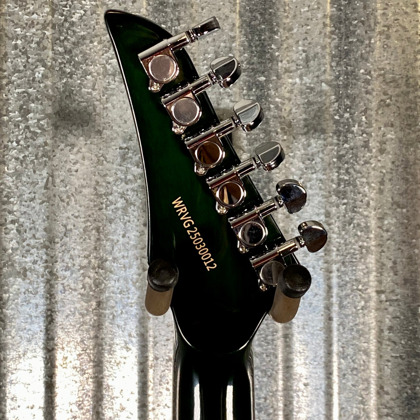 Westcreek Guitars Revenge Explorer Style Transparent Green #0012 Used