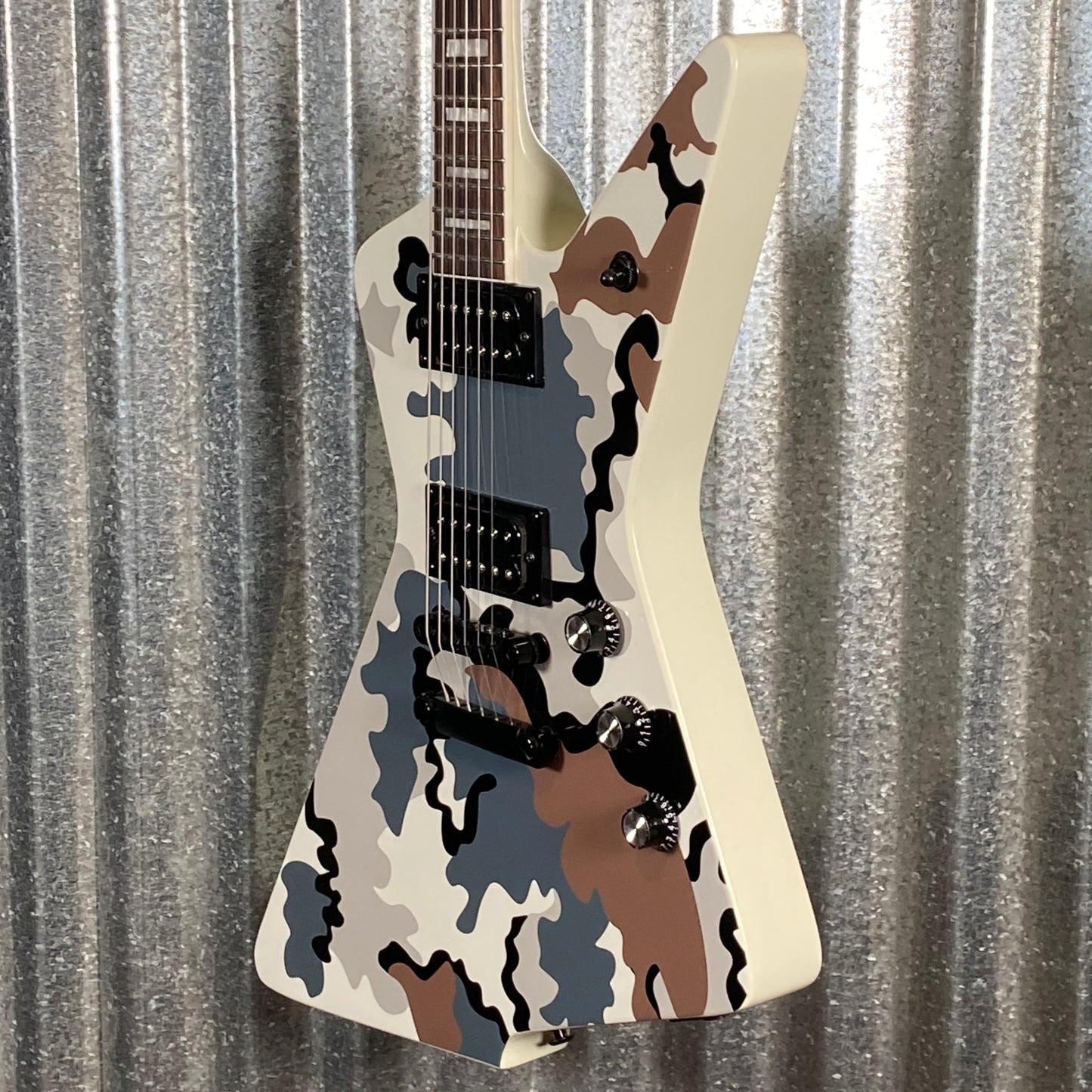 Westcreek Guitars Revenge Explorer Style Camo #0011 Used