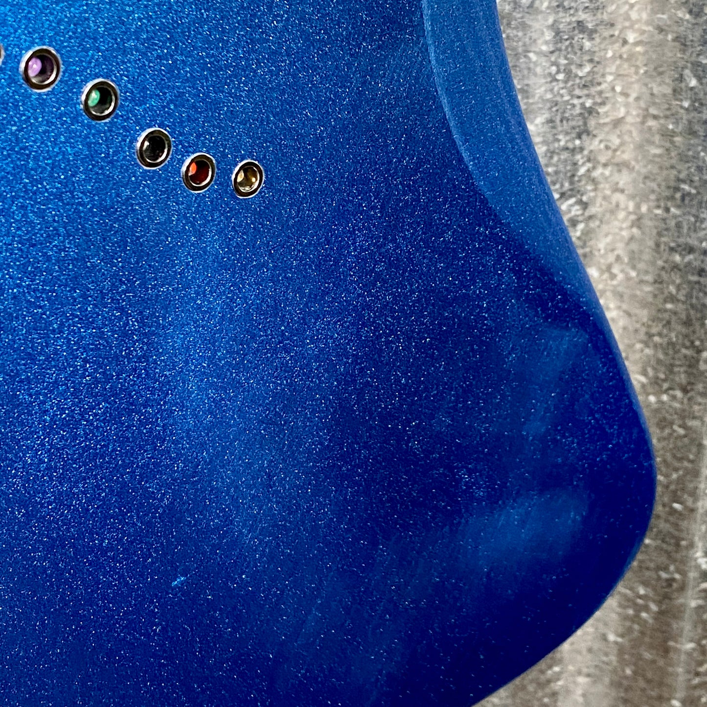 Westcreek Guitars Mirage T Bird Style Dual Humbucker Guitar Blue #0162 Used