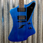 Westcreek Guitars Mirage T Bird Style Dual Humbucker Guitar Blue #0162 Used