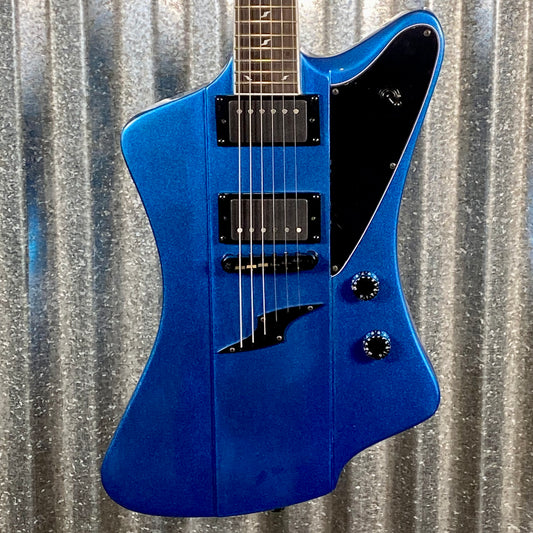 Westcreek Guitars Mirage T Bird Style Dual Humbucker Guitar Blue #0162 Used