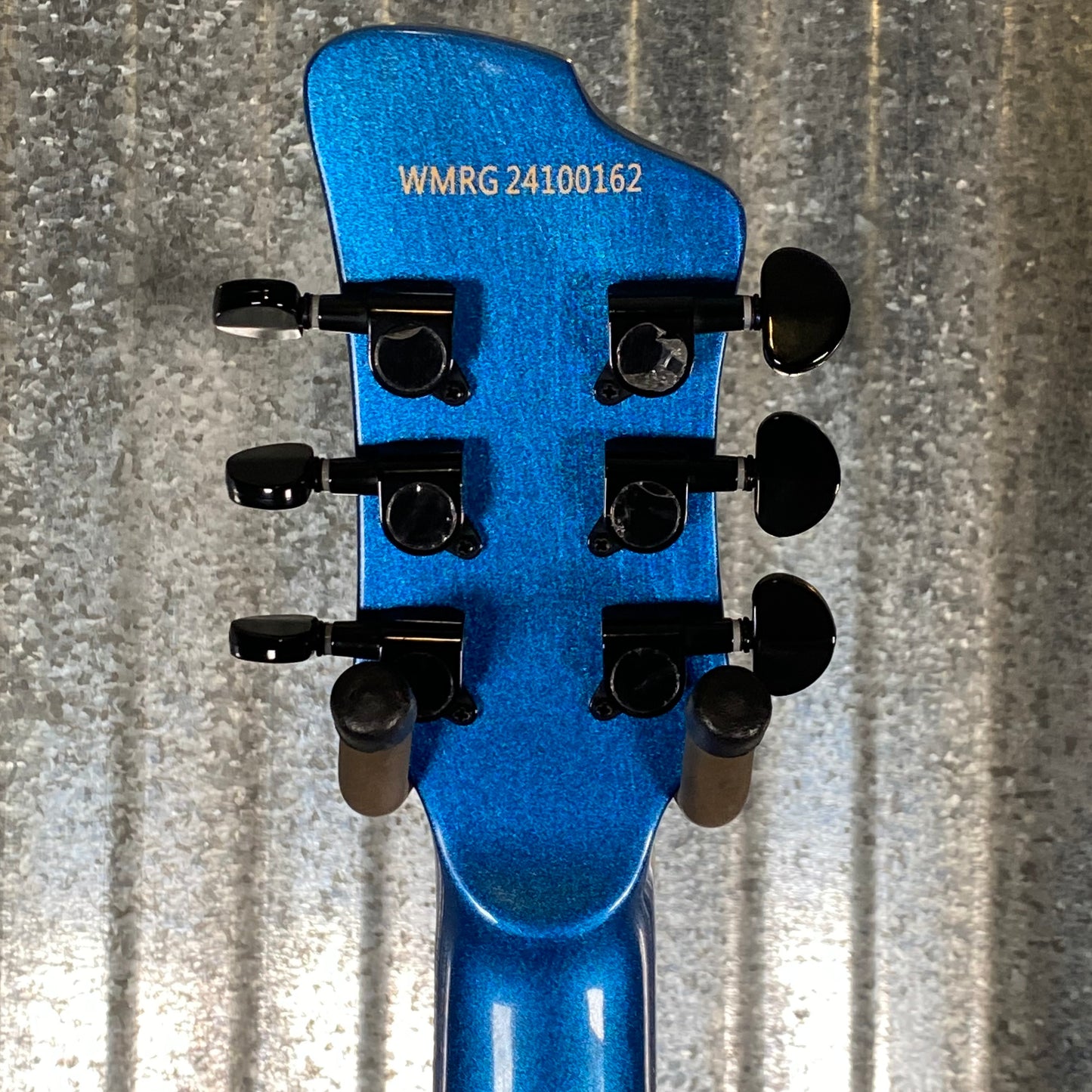 Westcreek Guitars Mirage T Bird Style Dual Humbucker Guitar Blue #0162 Used