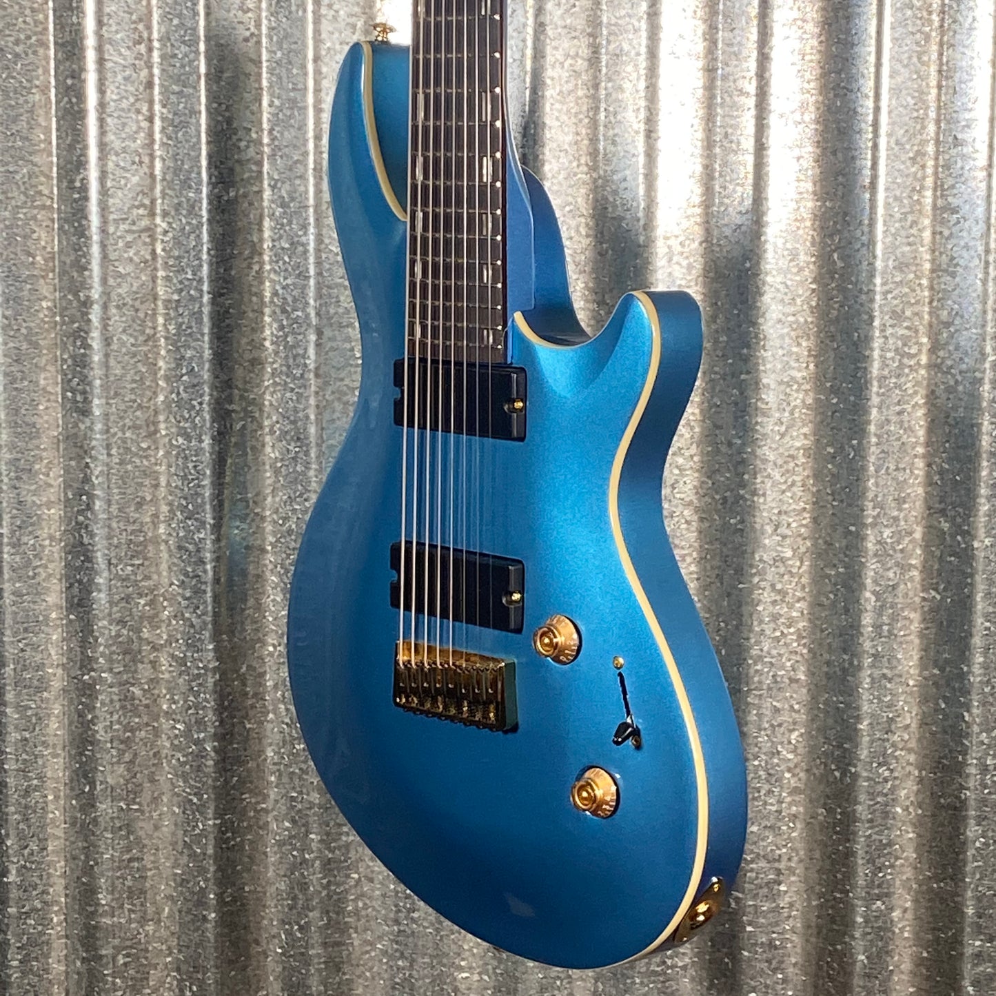 ESP LTD JR-208 Javier Reyes 8 String Pelham Blue Baritone Guitar LJR208PB #0605 Used