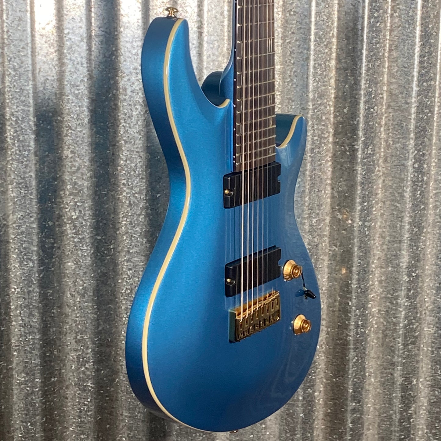 ESP LTD JR-208 Javier Reyes 8 String Pelham Blue Baritone Guitar LJR208PB #0605 Used