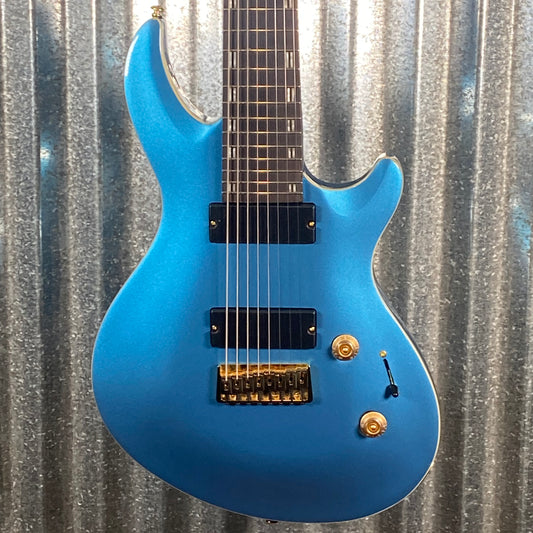 ESP LTD JR-208 Javier Reyes 8 String Pelham Blue Baritone Guitar LJR208PB #0605 Used