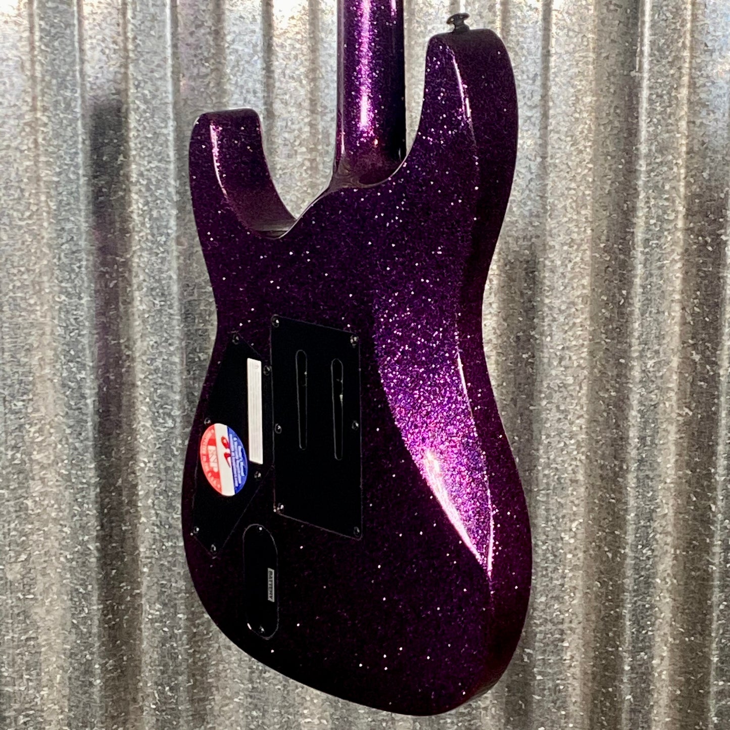 ESP LTD KH-602 Kirk Hammett Purple Sparkle EMG Guitar & Case KH602PSP #0942 Used
