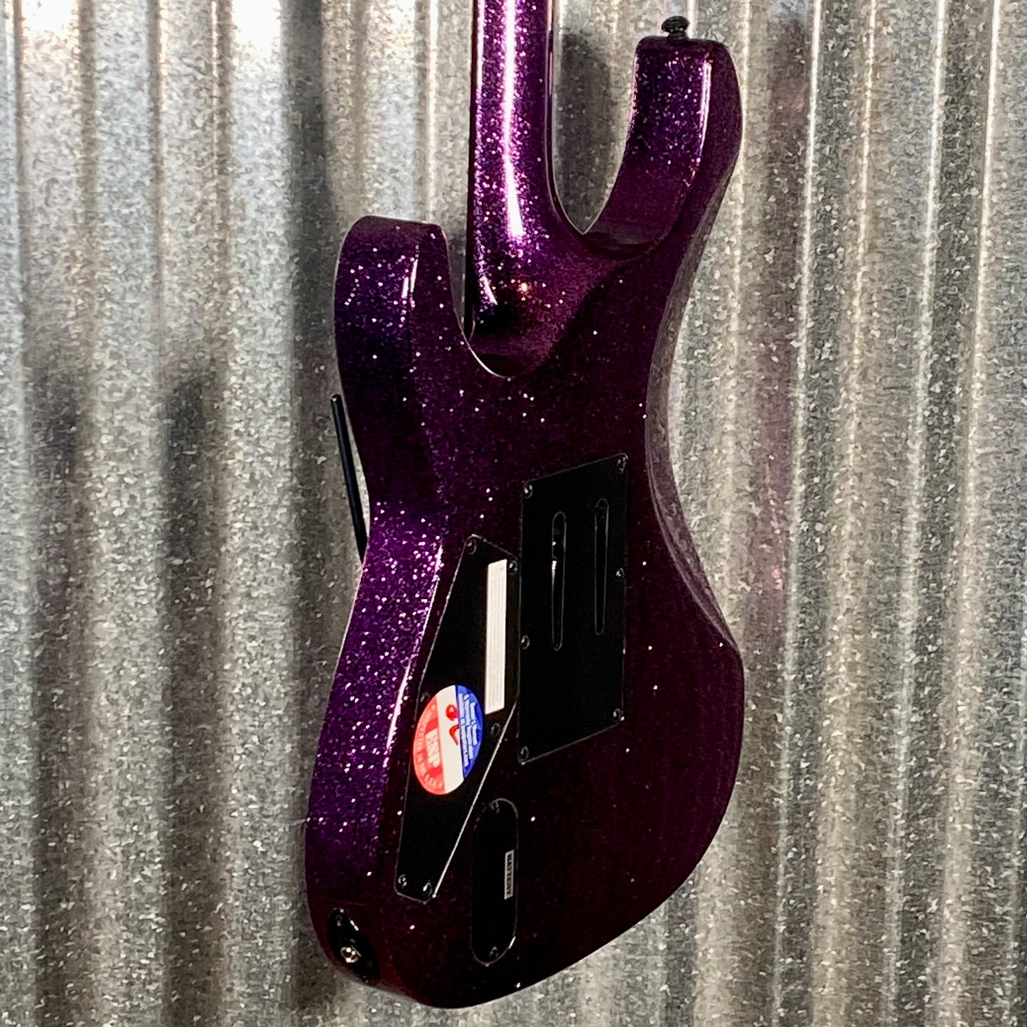 ESP LTD KH-602 Kirk Hammett Purple Sparkle EMG Guitar & Case KH602PSP #0942 Used
