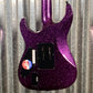 ESP LTD KH-602 Kirk Hammett Purple Sparkle EMG Guitar & Case KH602PSP #0942 Used