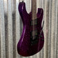 ESP LTD KH-602 Kirk Hammett Purple Sparkle EMG Guitar & Case KH602PSP #0942 Used