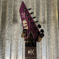 ESP LTD KH-602 Kirk Hammett Purple Sparkle EMG Guitar & Case KH602PSP #0942 Used