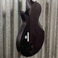 ESP LTD BB-600B Ben Burnley Baritone Quilt Top See Through Black Satin Guitar & Case #0403 Used