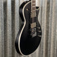 ESP LTD EC-1000 Evertune Bold Binding Black Satin Guitar LEC1000ETBBBLKS #0088 Used