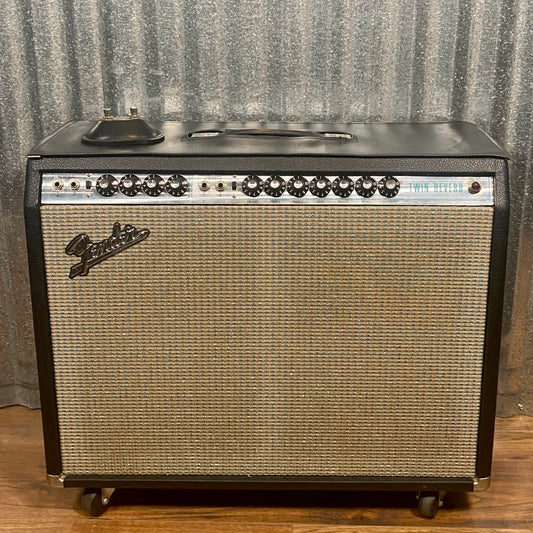 Fender Vintage Twin Reverb 2 Channel 2x12" All Tube Guitar Amplifier Combo 1971 Used