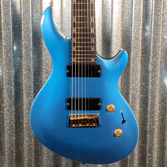 ESP LTD JR-208 Javier Reyes 8 String Pelham Blue Baritone Guitar #0842 Used