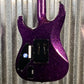 ESP LTD KH-602 Kirk Hammett Purple Sparkle EMG Guitar & Case KH602PSP #0329 Used