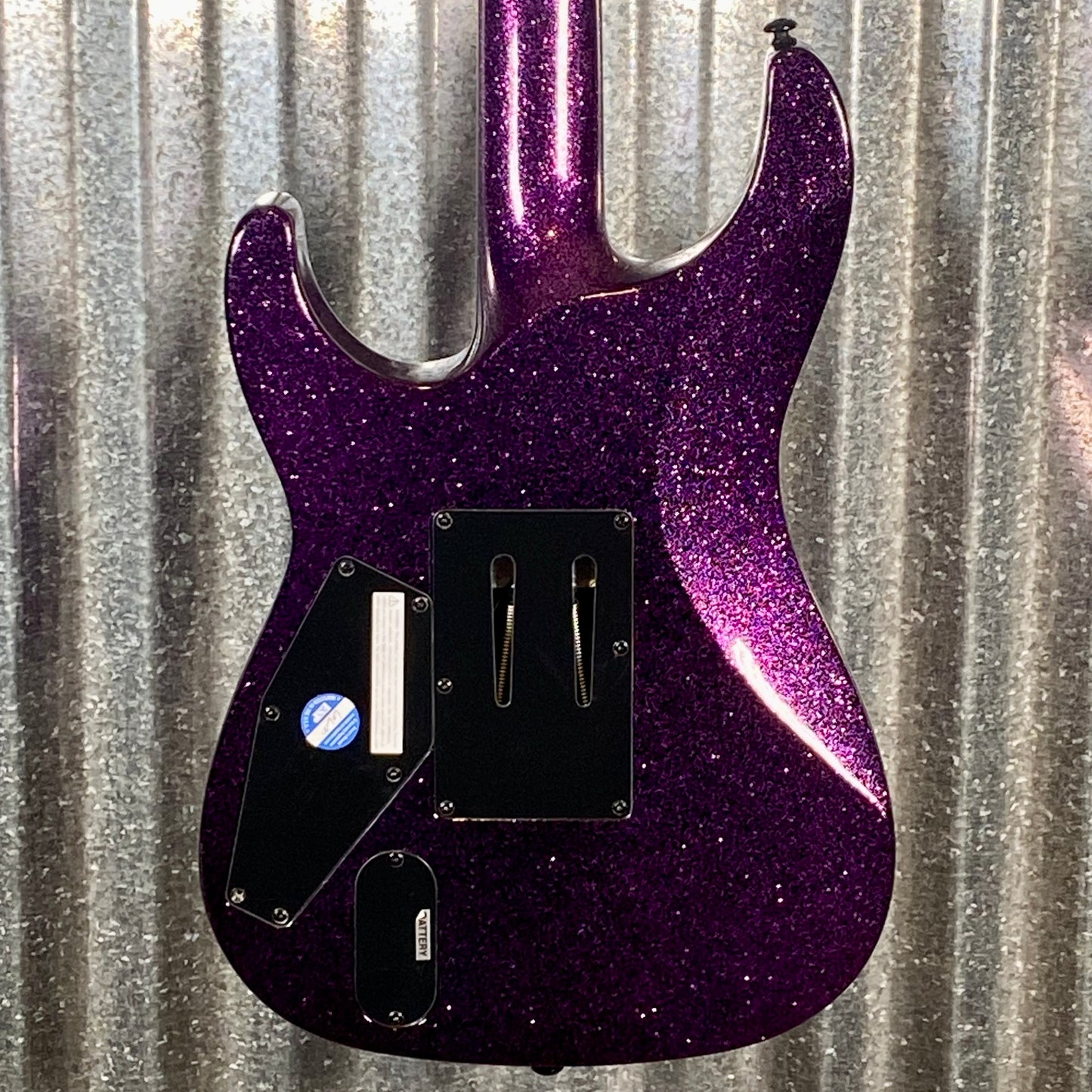 ESP LTD KH-602 Kirk Hammett Purple Sparkle EMG Guitar & Case KH602PSP #0329 Used