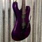 ESP LTD KH-602 Kirk Hammett Purple Sparkle EMG Guitar & Case KH602PSP #0329 Used