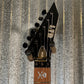 ESP LTD KH-202 Kirk Hammett Signature Gloss Black Left Hand  Guitar LKH202LH #0450 Used