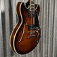 D'Angelico Premier Mini DC Brown Burst Guitar & Bag #1635 Used