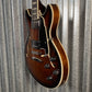 D'Angelico Premier Mini DC Brown Burst Guitar & Bag #1635 Used