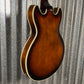D'Angelico Premier Mini DC Brown Burst Guitar & Bag #1635 Used