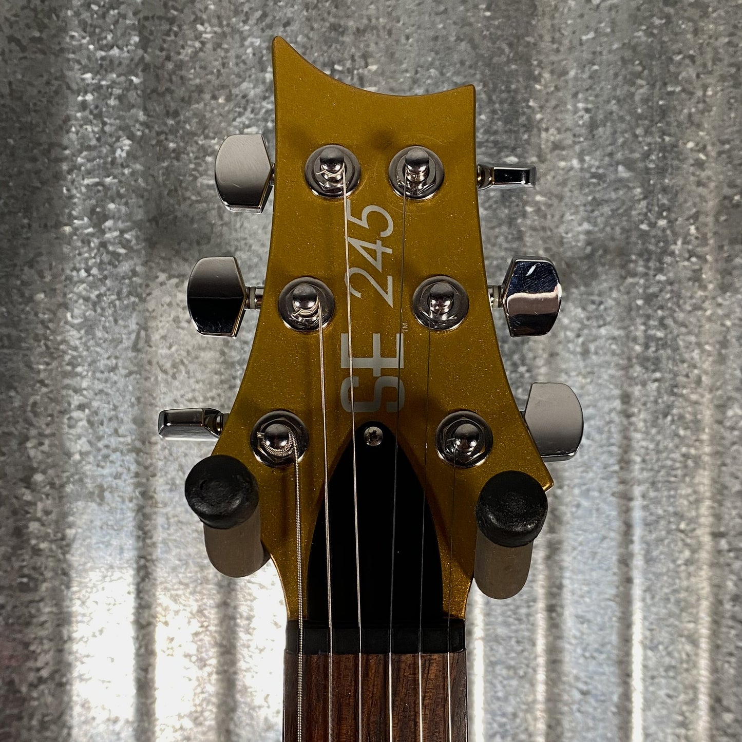 PRS Paul Reed Smith SE 254 Gold Top Metallic Guitar & Bag Korea #9010 Used