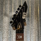 ESP LTD KH-202 Kirk Hammett Signature Gloss Black Left Hand  Guitar LKH202LH #0422 Used