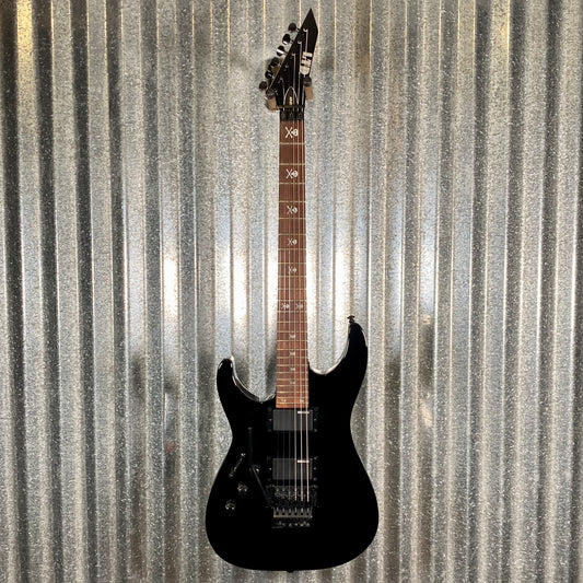 ESP LTD KH-202 Kirk Hammett Signature Gloss Black Left Hand  Guitar LKH202LH #0422 Used