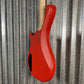 Glarry GW101 Short Scale 4 String Bass Red & Bag #3333 Used