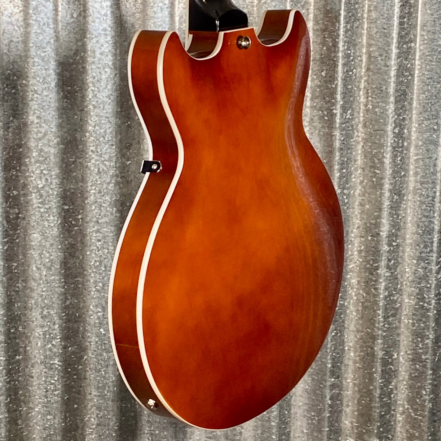 Westcreek Guitars 333 Semi Hollow Body Double Cutaway Amber Brown #0160 Used