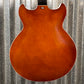 Westcreek Guitars 333 Semi Hollow Body Double Cutaway Amber Brown #0160 Used